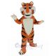 Friendly Orange Tiger Mascot Costume Animal