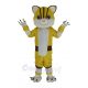 Yellow Tiger Mascot Costume Animal