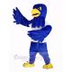 Cool Blue Hawk with White Coat Mascot Costume Animal