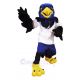 Blue Hawk with Black Wings Mascot Costumes