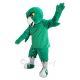 Strong Green Owl Mascot Costume Animal