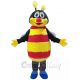 Happy Red Nose Bee Mascot Costume Insect