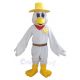 Cowboy Chicken Mascot Costume Animal