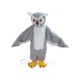 Lovely Gray Owl Mascot Costume Animal