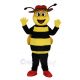 Cute Bee in the Hat Mascot Costume Insect