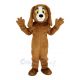 Brown Furry Dog Mascot Costume Animal