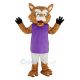 Strong Wildcat Mascot Costume Animal