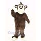 Brown Long Tail Monkey Mascot Costume Animal