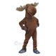 Funny Brown Moose Mascot Costume Adult