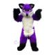 Purple Wolf Husky Mascot Costumes