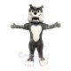 Quality Grey Bulldog Mascot Costumes 