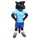 Sport Black Cat Mascot Costume