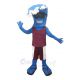 Funny Blue Wave Mascot Costumes