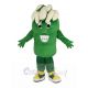 Funny Green Wave Mascot Costume