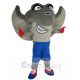 Grey Stingray Mascot Costume Marine Ocean