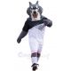 High Quality Muscle Gray Wolf Mascot Costume