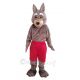 Brown Coyote Mascot Costume Animal