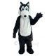 Black Wolf Mascot Costume Animal