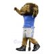 Cool Brown Sport Lion Mascot Costume