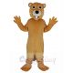 Orange Beaver Mascot Costume Animal