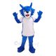 Light Blue Bobcat Player Mascot Costume Animal