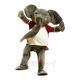 Sport Elephant with White Shirt Mascot Costumes