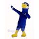 Strong Blue Hawk Mascot Costume Animal