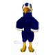 Strong Blue Hawk Mascot Costumes