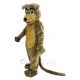 Long Tail Brown Dog Mascot Costume Animal