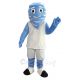 Blue Hurricane Mascot Costume