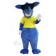 Blue Kangaroo Mascot Costume Animal