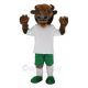 Sports Brown Buffalo Mascot Costume Animal