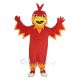 Cute Red Phoenix Bird Mascot Costume Animal