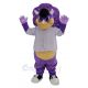 Purple Triceratops Dinosaur Mascot Costume Animal