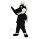 Black and White Dragon Mascot Costume Animal