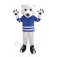 Smart Polar Bear Mascot Costume Animal