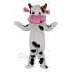 Cute Cow with Pink Mouth Mascot Costume Animal