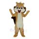 Cute Brown Squirrel Mascot Costume Animal