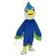 Royal Blue Bird Mascot Costume Animal