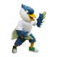 Royal Blue Head Bird Mascot Costumes