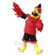 Red Hawk Mascot Costume