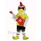 Rooster with Guitar Mascot Costume Animal