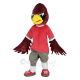 Cool Red Eagle Bird Mascot Costume Animal