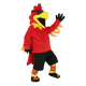 Happy Rock Rooster Mascot Costume Animal