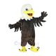 White Head Brown Eagle Mascot Costume Animal