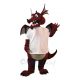 Wine Dragon with Wings Mascot Costumes