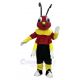 Red Firefly Mascot Costume Insect