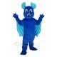  Blue Flying Bat Mascot Costume Animal