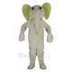 Cute Grey Elephant Mascot Costume Animal