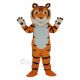 Happy Tiger Mascot Costume Animal